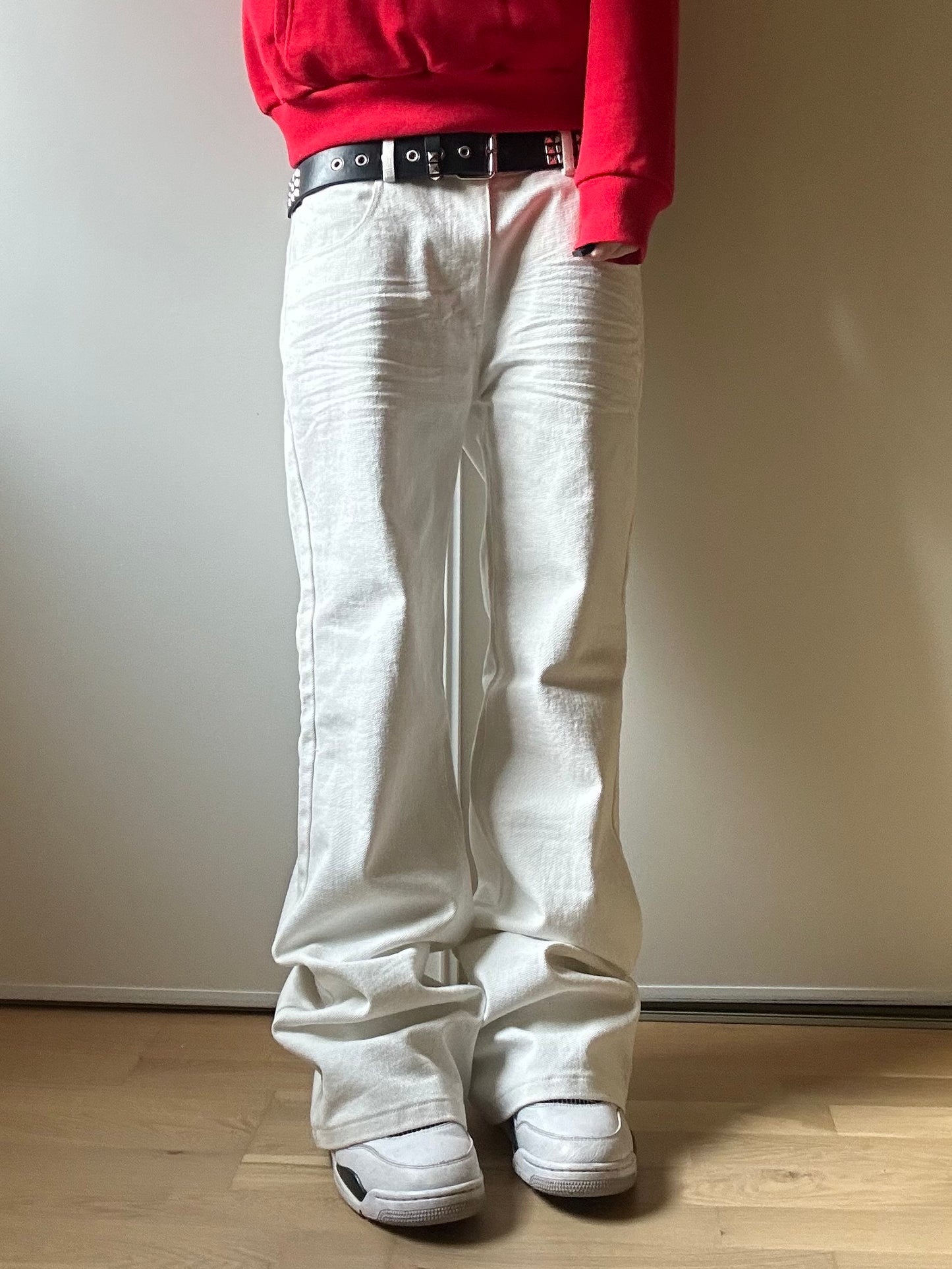 senaexist white jeans