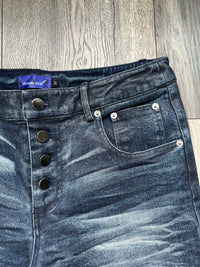 *preorder* blue whisker denim