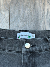 gray "dust" slim denim