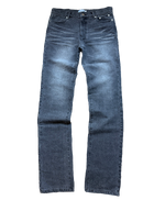 gray "dust" slim denim