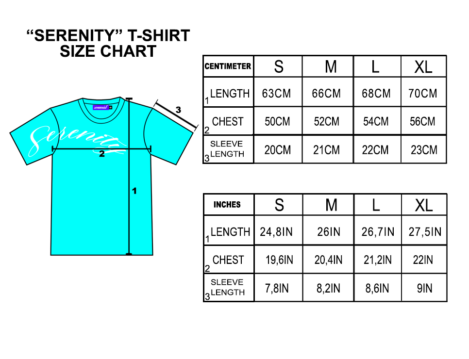 "serenity" tee